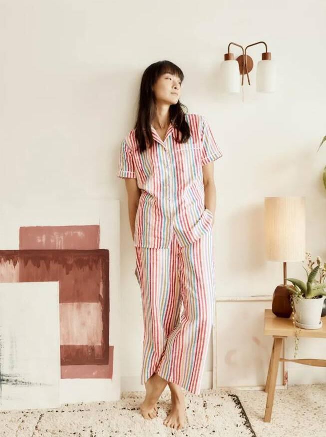 Cosy Corner organic cotton pyjamas, Seasalt Cornwall, €77