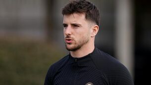 <p>START: Mason Mount made his Manchester United debut against Leeds in Oslo (John Walton/PA)</p>