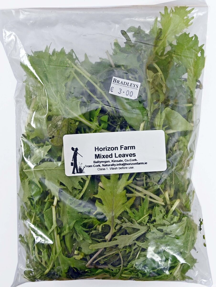 Horizon Farm mixed-leaf salad.