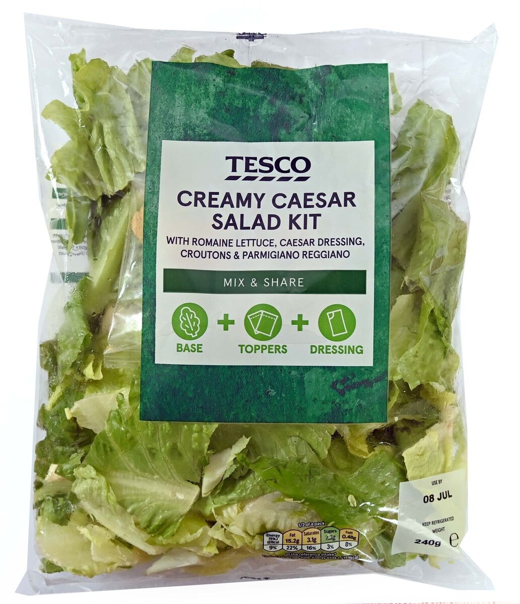 Tesco Caesar Salad.