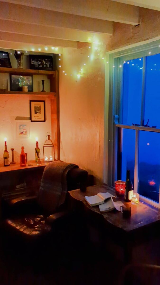 Dan and Emily's digs on Great Blasket Island