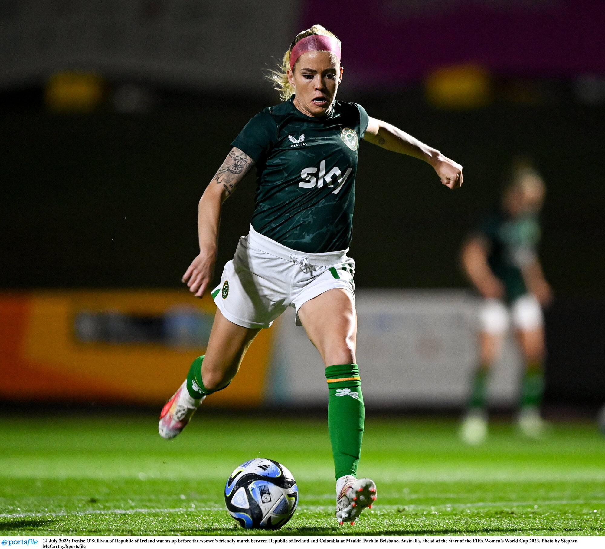 Denise O'Sullivan taken to hospital as Ireland's World Cup training game abandoned