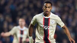 <p>ON THE MOVE: Jurrien Timber has left Ajax to join Arsenal. Pic: Andrew Milligan/PA</p>