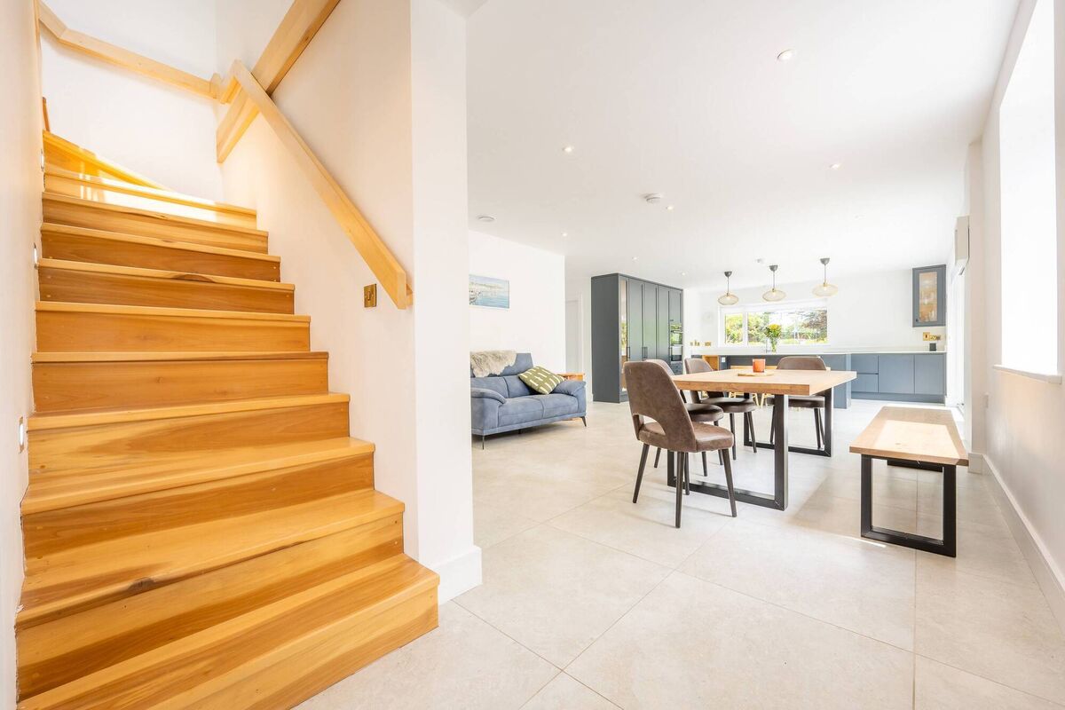 Slick interiors, quality finishes and underfloor heating