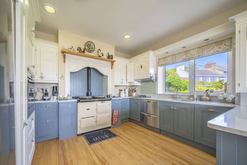 Cove Cottage kitchen with Aga