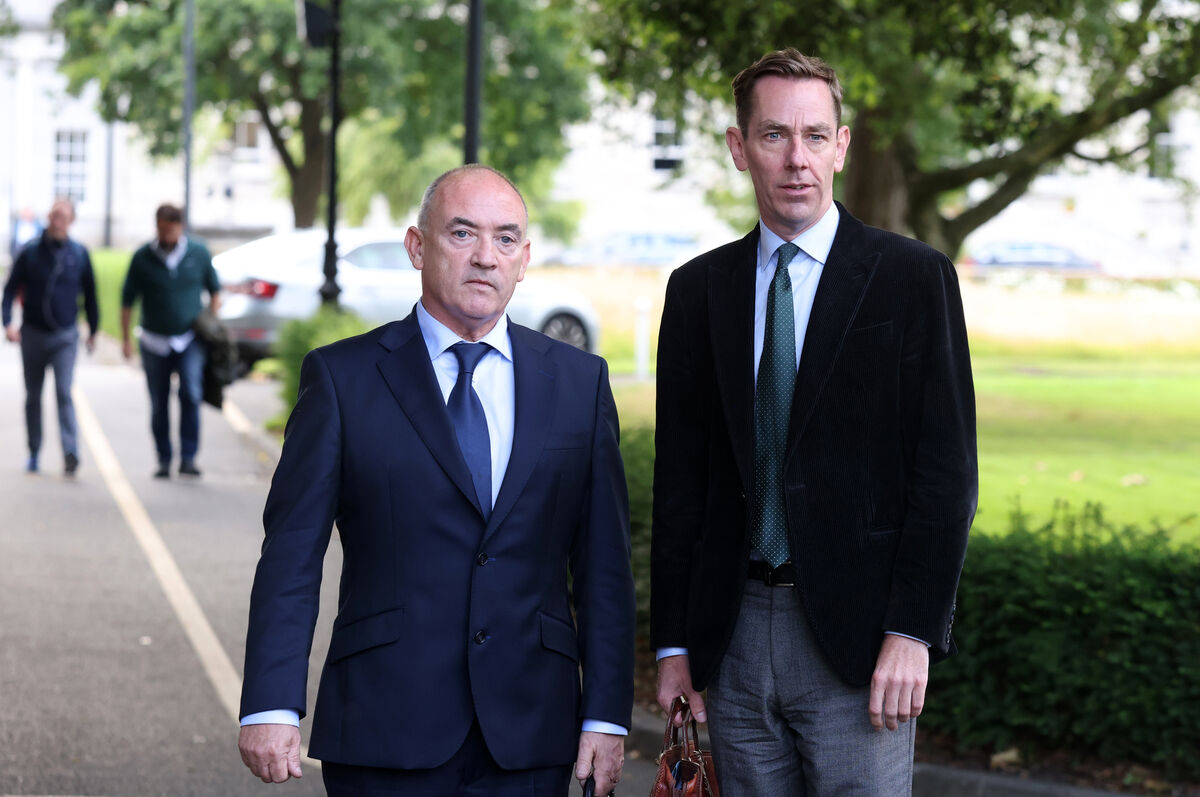 In one corner, Renault. In another, RTÉ. And on the third corner of the tripartite agreement was Ryan Tubridy, represented by his agent Noel Kelly, left. Picture: Leon Farrell/RollingNews