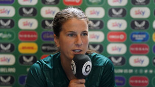 Republic of Ireland’s Niamh Fahey believes nothing can truly prepare her side for the atmosphere of a World Cup debut (Brian Lawless/PA)