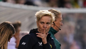 Republic of Ireland manager Vera Pauw said her players feared for their safety in the abandoned warm-up match against Colombia (Brian Lawless/PA)