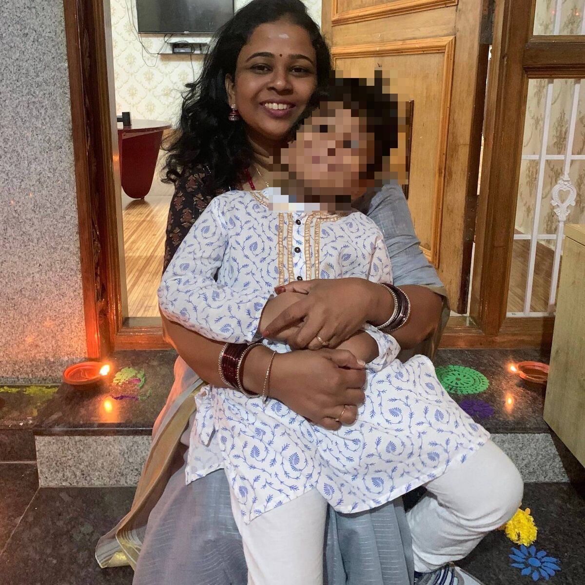 Deepa Dinamani, pictured with her son. The mother of one's body was found in a house in Cardinal Court in Wilton on Friday. Deepa Dinamani, pictured with her son. The mother of one's body was found in a house in Cardinal Court in Wilton on Friday.