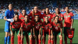 <p>DEBUT: Morocco team lineup during the Women's International Friendly match between Italy and Morocco at Stadio Paolo Mazza. (Photo by Alessandro Sabattini/Getty Images)</p>