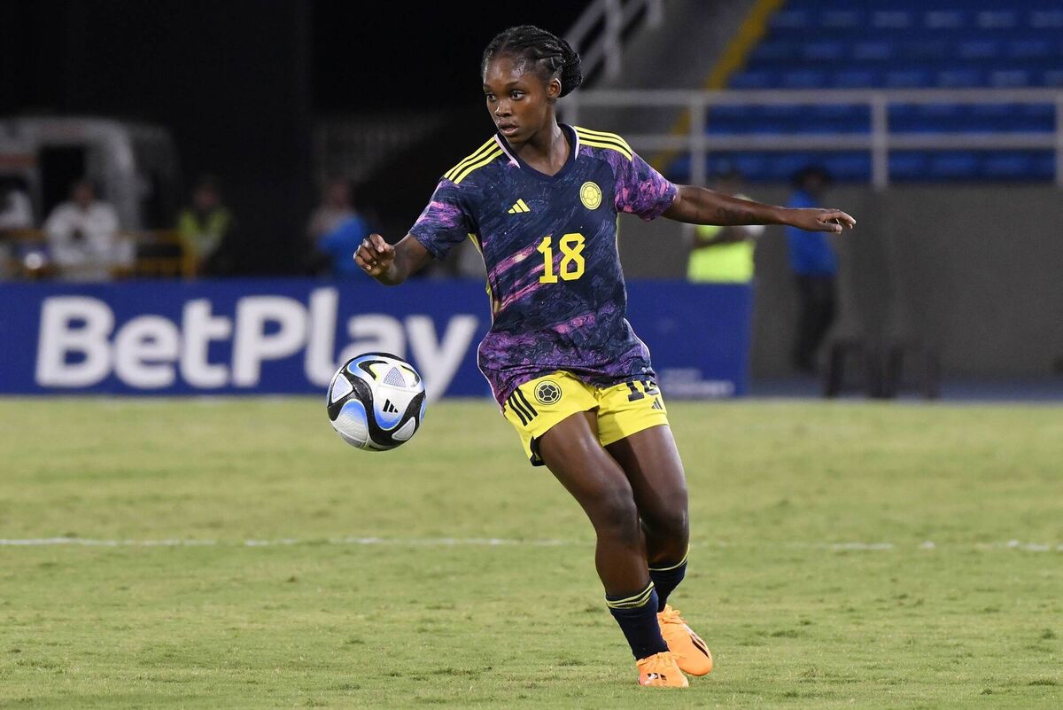 Linda Caicedo of Colombia has been playing in the Columbian League since she was 14 and has packed plenty into her first four years of her career. Pic: Gabriel Aponte/Getty Images