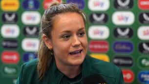 <p>READY: Republic of Ireland’s Heather Payne says it is back to business as usual in camp (Brian Lawless/PA)</p>