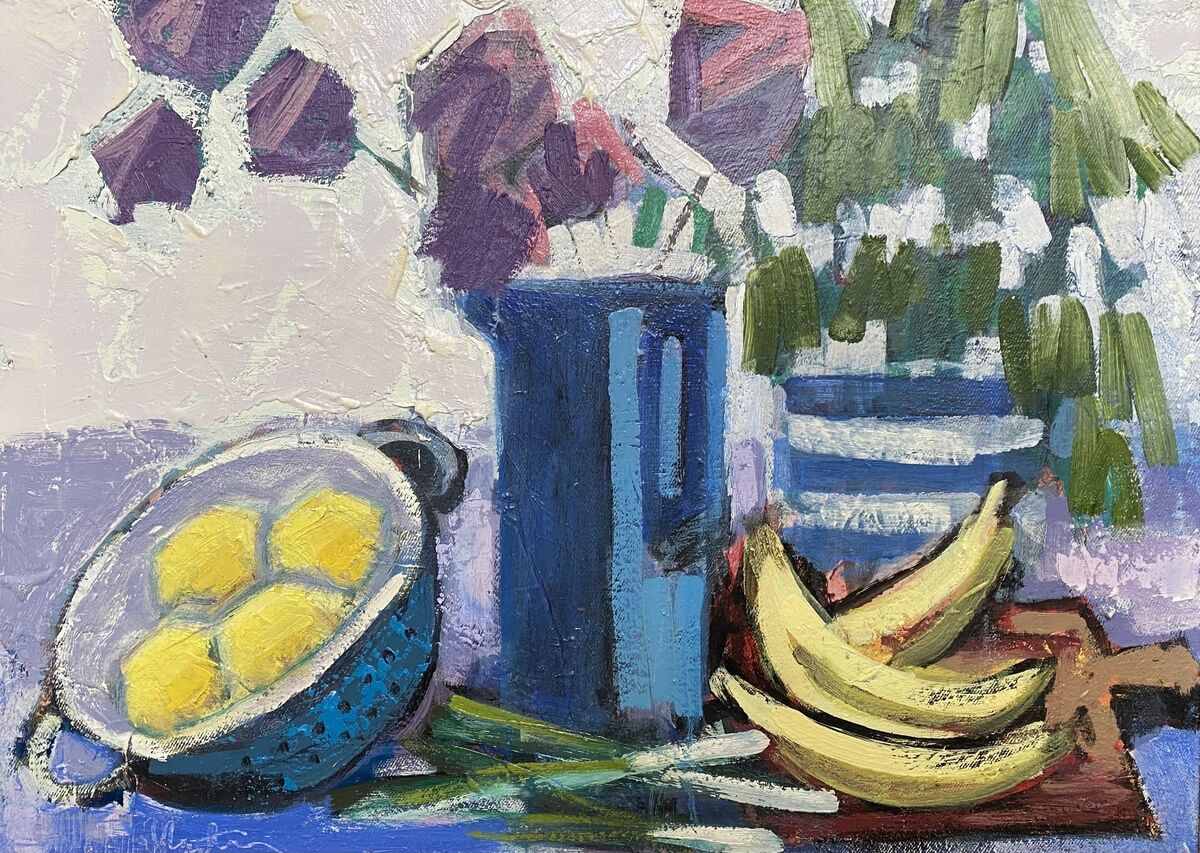 A still life by Martin Stone at Hegarty's in Bandon. A still life by Martin Stone at Hegarty's in Bandon.