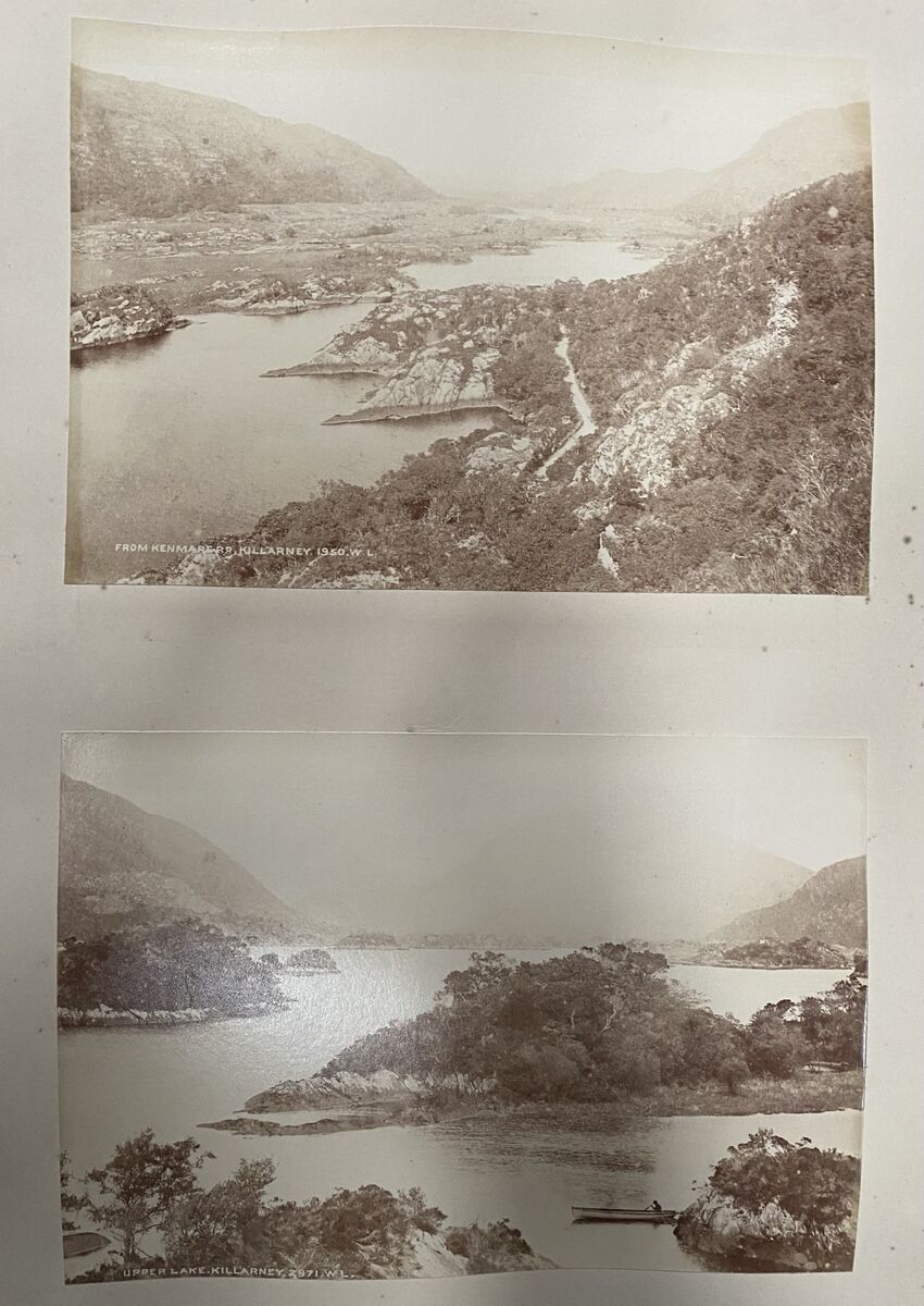 Vintage views of the Lakes of Killarney from well over a century ago at Hegarty's. Vintage views of the Lakes of Killarney from well over a century ago at Hegarty's.