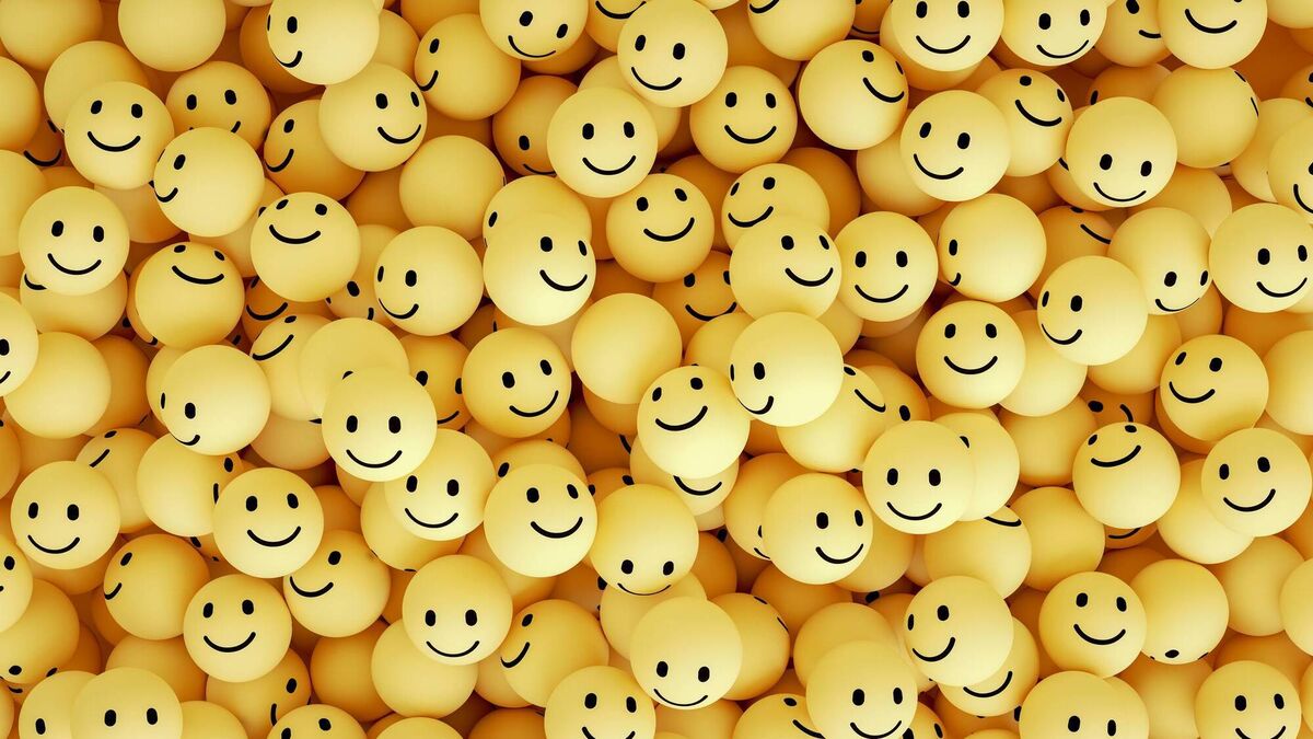 From simple graphics used in pagers in Japan in the 1990s, emojis including the classic smiley, are now often presented as sophisticated 3D animations. File picture: iStock