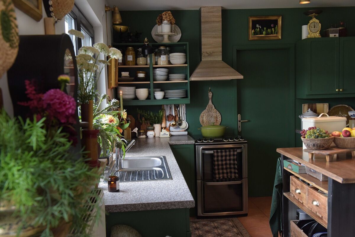 The kitchen.