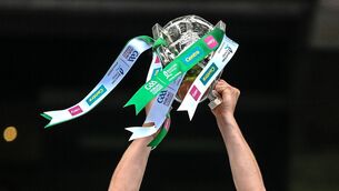 <p>The Liam McCarthy Cup: will Limerick defend against Kilkenny in a rematch of last year's All-Ireland final? Sunday, 1.50pm, R na G. Pic: Stephen McCarthy/Sportsfile</p>
