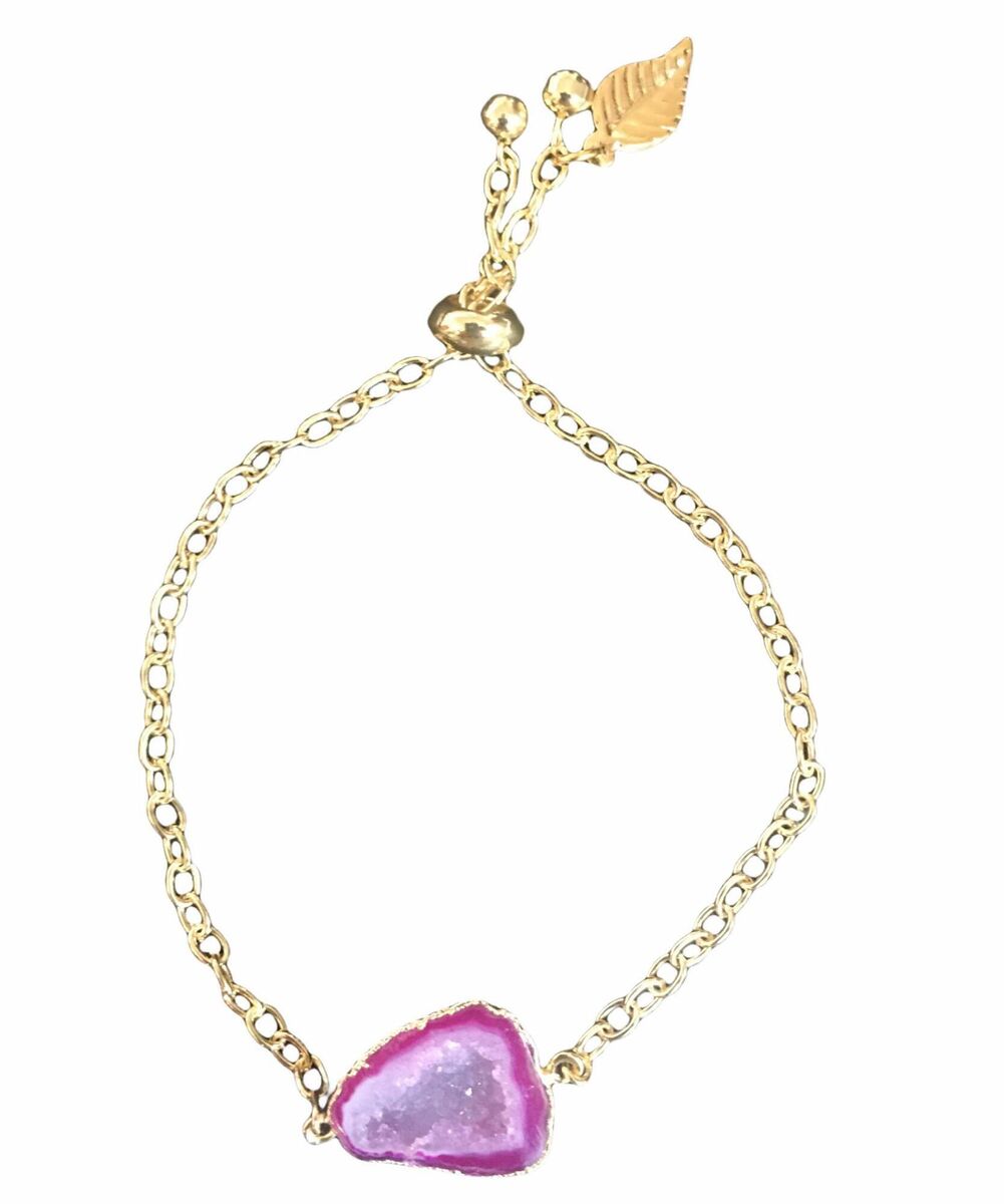 Pink Rock Bracelet, €60, Magpie Rose