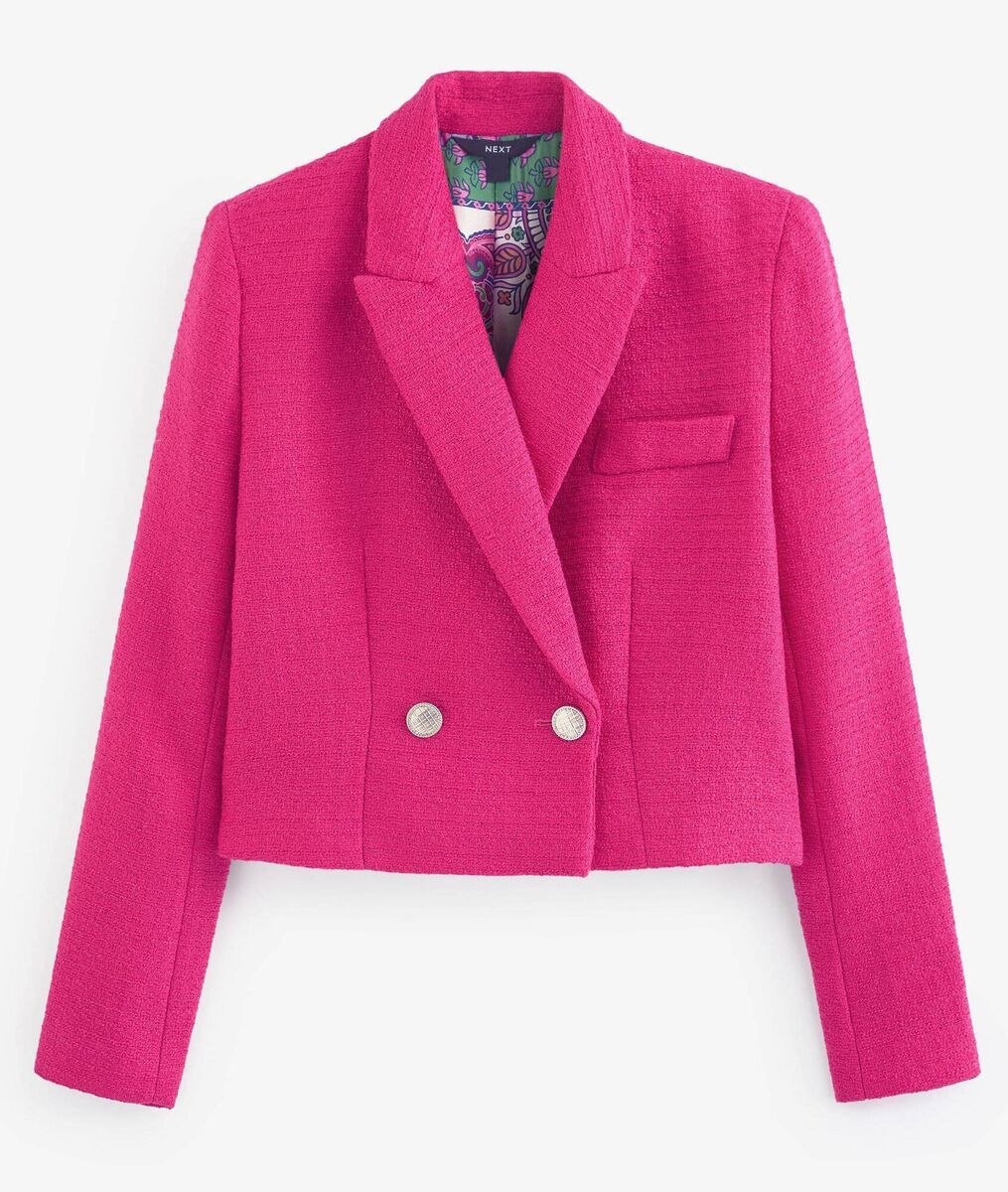 Cropped Pink Blazer, €70.50, Next