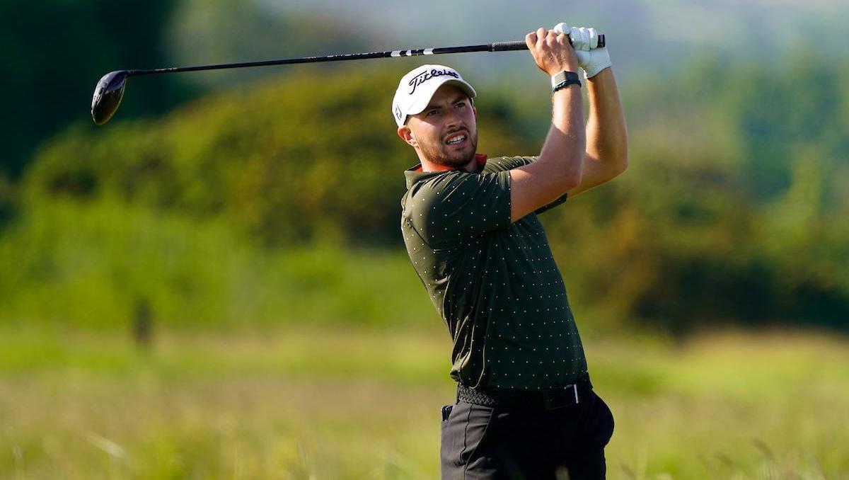 MAJOR DEBUT: 22-year-old Meath man Alex Maguire makes his Major debut at The Open Championship at Royal Liverpool. Pic: Thos Caffrey / Golffile