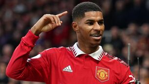 <p>STAYING PUT: Marcus Rashford will stay at Manchester United until 2028. Pic: Martin Rickett/PA</p>