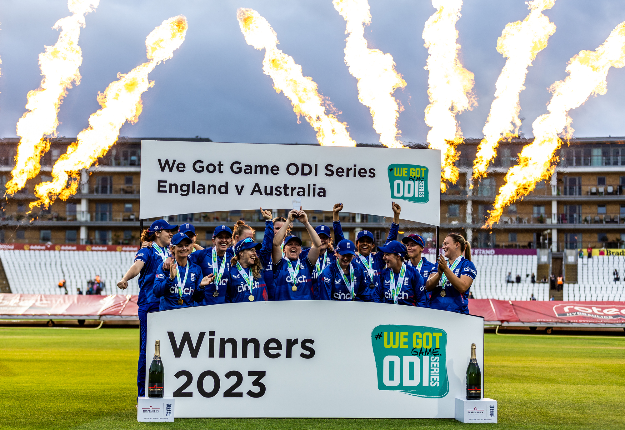 Nat Sciver-Brunt leads England to ODI series win as Ashes end all square