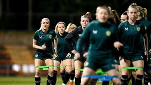 <p>PATH OF LEAST RESISTANCE: The Republic of Ireland training session at the Leichhardt Oval in Sydney, Australia. Pic: Stephen McCarthy/Sportsfile</p>