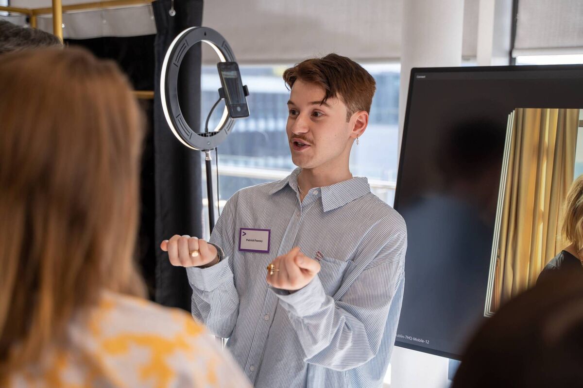 Patrick Feeney, creative designer at The Dock