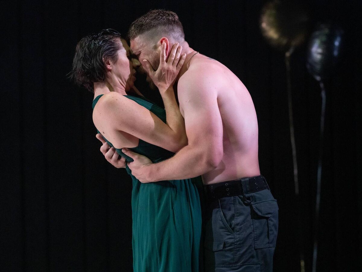 David Walmsley and Eileen Walsh in Girl on an Altar. Picture: Pat Redmond