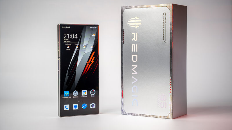The Nubia RedMagic 8S Pro features a 6.8-inch AMOLED display with a 120Hz refresh rate. Picture: Noel Campion.