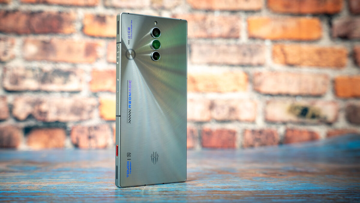 The Nubia RedMagic 8S Pro has a 6000mAh battery. Picture: Noel Campion. The Nubia RedMagic 8S Pro has a 6000mAh battery. Picture: Noel Campion.