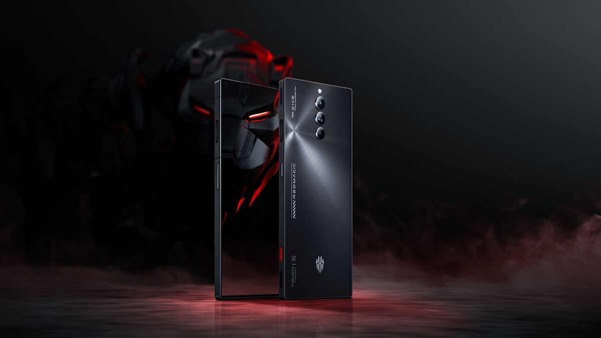 The Nubia RedMagic 8S Pro in Midnight. Picture: Nubia. The Nubia RedMagic 8S Pro in Midnight. Picture: Nubia.