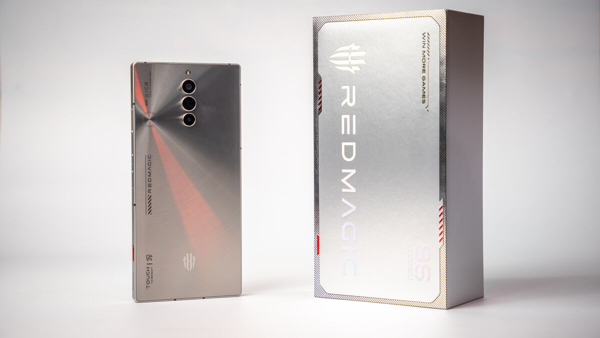 The Nubia RedMagic 8S Pro has the latest Snapdragon 8 Gen 2 version. Picture: Noel Campion. The Nubia RedMagic 8S Pro has the latest Snapdragon 8 Gen 2 version. Picture: Noel Campion.