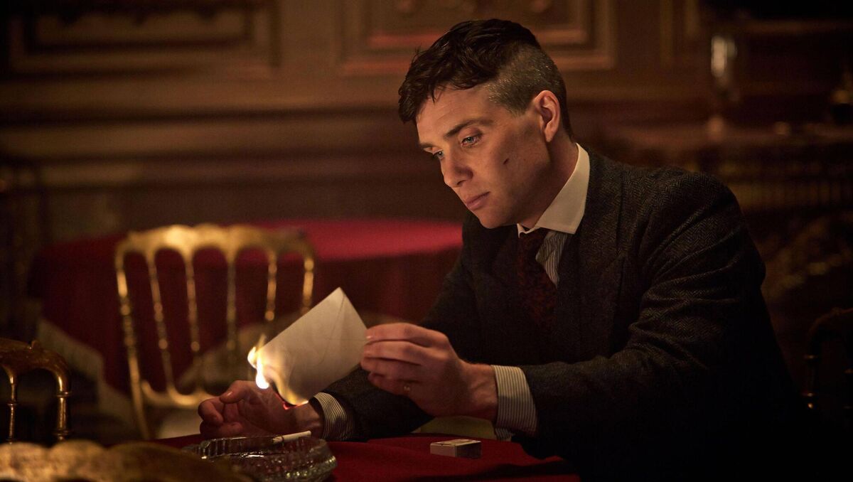 Cillian Murphy as Tommy Shelby in Peaky Blinders Cillian Murphy as Tommy Shelby in Peaky Blinders