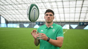 <p>SEXTON BAN: Jimmy O'Brien said he heard at training about Johnny Sexton's ban and that the team just have to deal with it and move on.  Pic: Brendan Moran/Sportsfile</p>