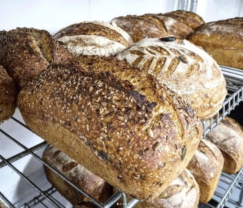 Sourdough bread from Organico. Sourdough bread from Organico.
