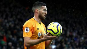 <p>BACK IN THE PACK: Wolverhampton Wanderers have brought Matt Doherty back to the club. Pic: PA Wire</p>
