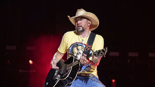 Country Music Television removed Jason Aldean’s music video for the newly released single Try That In A Small Town (Amy Harris/Invision/AP/PA)