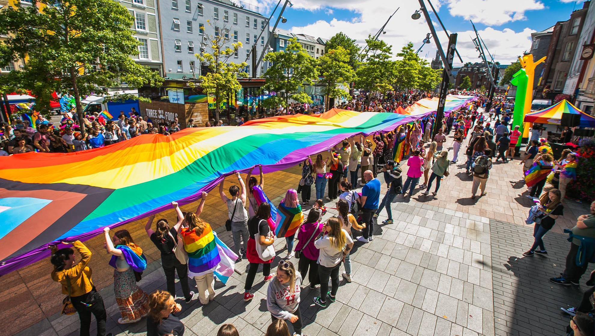 Suzanne Harrington: Amid the glory and glitter, it’s easy to forget that Pride began as a protest