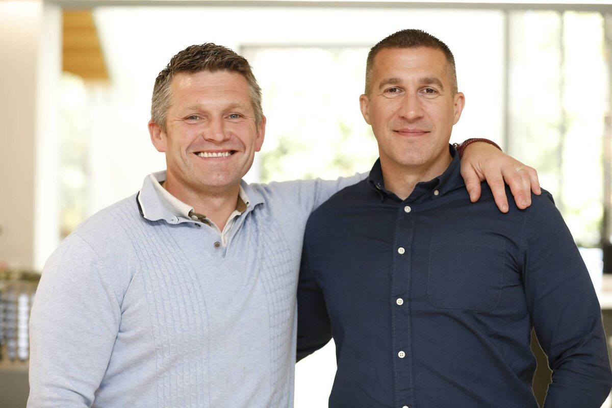 James Leonard and Timmy Long from The Two Norries. 