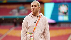 <p>ONE TO WATCH: England's Alessia Russo at the Brisbane Stadium, Australia, following a press conference. Pic: Zac Goodwin/PA Wire</p>