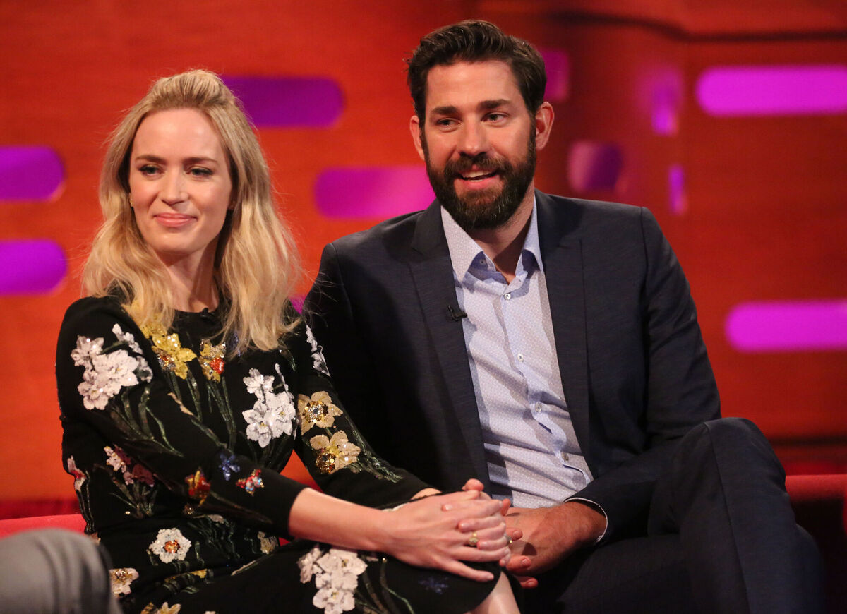 Emily Blunt and John Krasinski. Picture: Isabel Infantes/PA Wire Emily Blunt and John Krasinski. Picture: Isabel Infantes/PA Wire