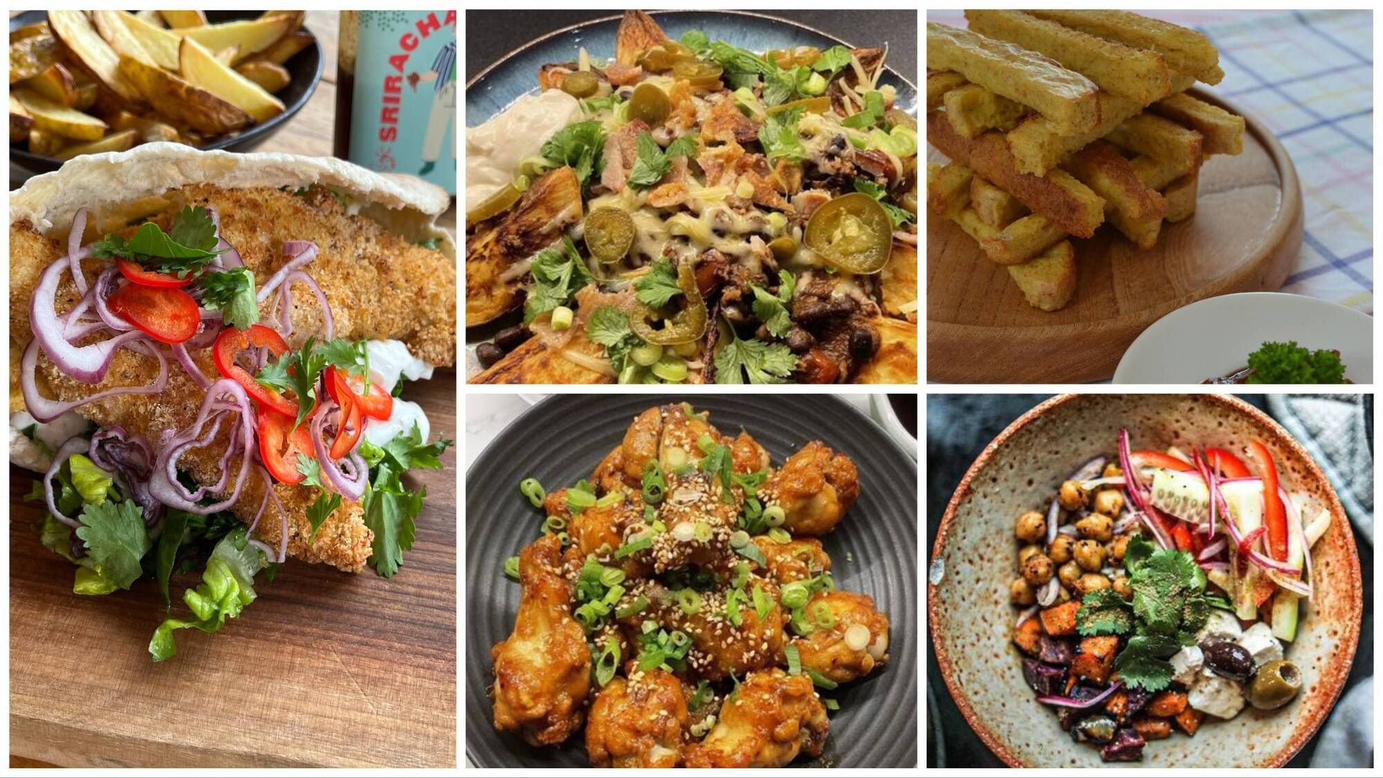 Midweek Meals: Five recipes to try in your Air Fryer this week, including crispy chicken wings