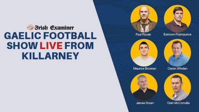 <p>ALL-STAR LINE-UP: Paul Rouse, James Horan and Maurice Brosnan will be joined by Oísin McConville, Éamonn Fitzmaurice and Ciarán Whelan.</p>