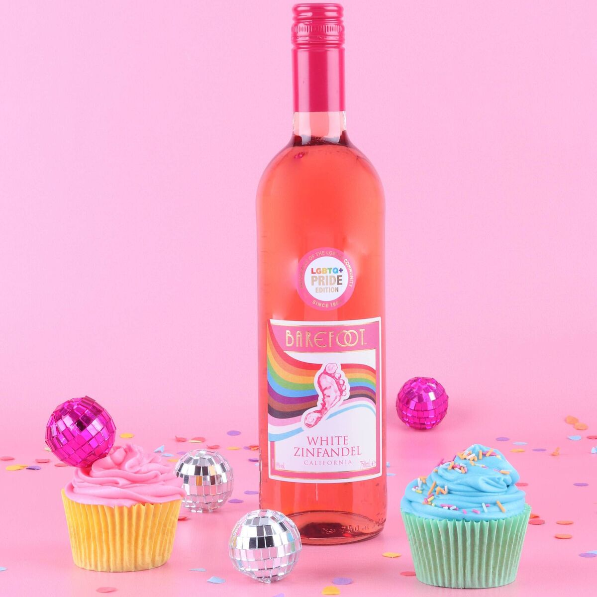 Barefoot White Zinfandel. 