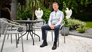 <p>IN THE HOTSEAT: Manager Jack O'Connor poses for a portrait during a Kerry football media conference at the Gleneagle Hotel in Killarney, Kerry, ahead of the 2023 All-Ireland SFC final between Kerry and Dublin at Croke Park. Pic: Eóin Noonan/Sportsfile</p>