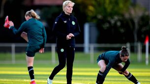 <p>PLAYING TO OUR STRENGTHS: Ireland manager Vera Pauw won't be changing from her back five unit as her side prepare for Canada. Pic: INPHO/Ryan Byrne</p>