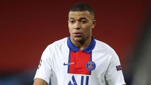 <p>WORLD-RECORD BID: Paris St Germain have given Al Hilal permission to speak to Kylian Mbappe after receiving a world record bid. Pic: Martin Rickett/PA</p>