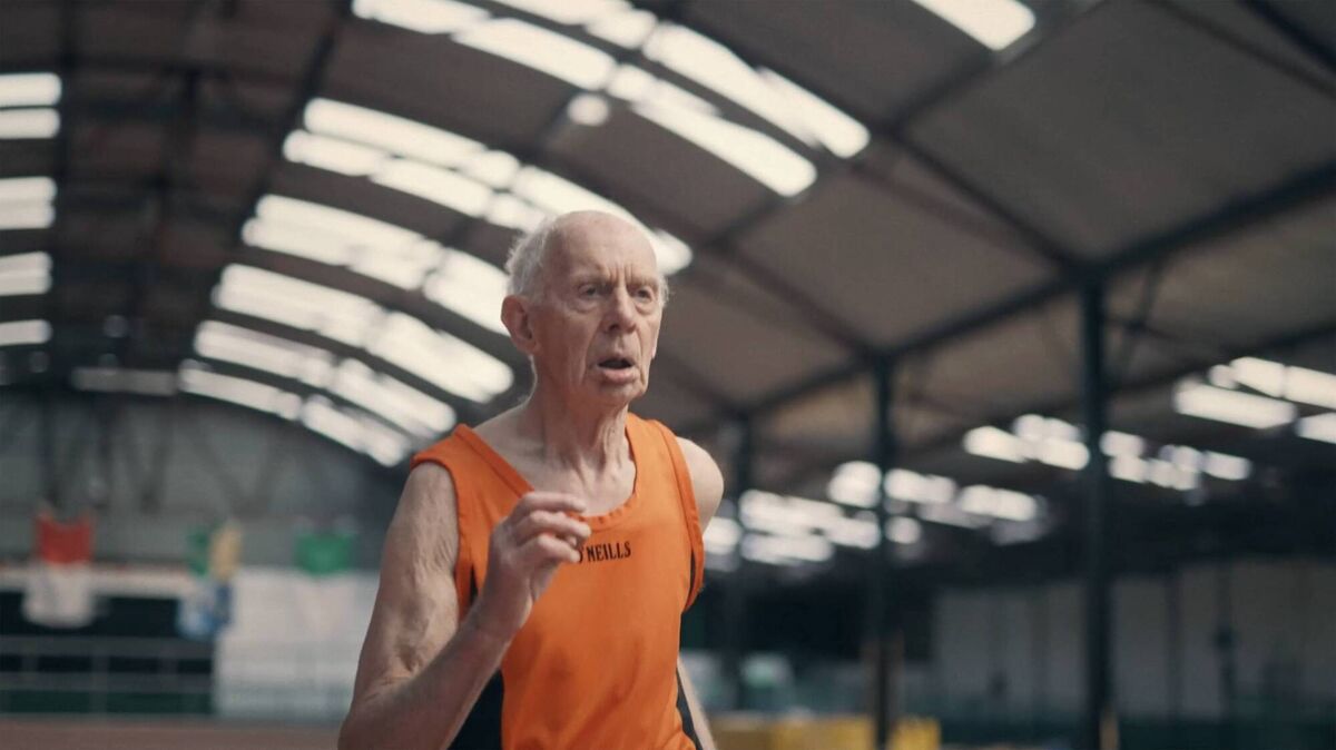 Super Agers RTÉ Patrick Naughton (90), Nenagh, Co. Tipperary, is a master athlete who wouldn’t let a child beat him. Super Agers RTÉ Patrick Naughton (90), Nenagh, Co. Tipperary, is a master athlete who wouldn’t let a child beat him.