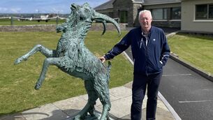 <p>A GOLFING LOVE AFFAIR: Chairperson John Gleeson retired from championship golf in the early 1990s and bought a house in Lahinch in 1995. The house overlooks Lahinch’s old course with the Castle Course behind</p>